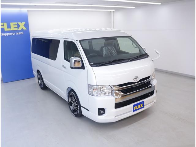 ハイエースワゴン ＧＬ　新車　ＢＩＧ－Ｘ　寒冷地仕様　パールホワイト　デジタルインナーミラー　パノラミックビューモニター　片側自動スライドドア［ガラス固定］　ＬＥＤヘッドランプ（20枚目）