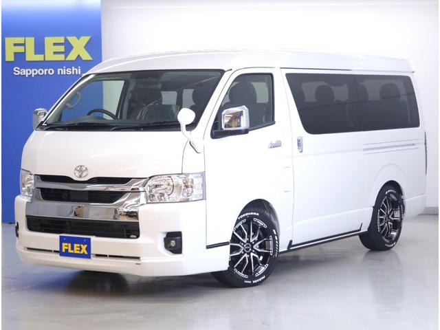 ハイエースワゴン ＧＬ　新車　ＢＩＧ－Ｘ　寒冷地仕様　パールホワイト　デジタルインナーミラー　パノラミックビューモニター　片側自動スライドドア［ガラス固定］　ＬＥＤヘッドランプ（40枚目）