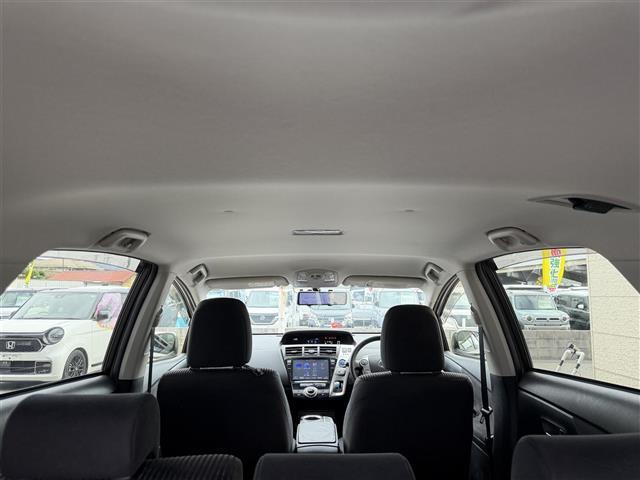 プリウスアルファ Sツーリングセレクション 社外ナビEX009V/CD/DVD/BT/SD/フルセグTV/バックカメラ/ETC/前後ドライブレコーダー/社外レーダー/LEDヘッドライト/オートライト/フォグランプ/純正ドアバイザー/フロアマット(22枚目)