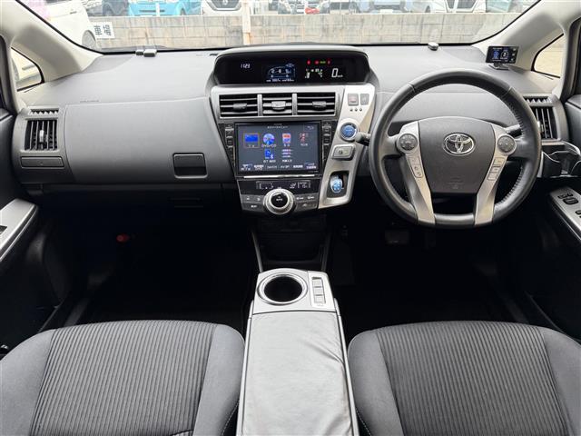 プリウスアルファ Sツーリングセレクション 社外ナビEX009V/CD/DVD/BT/SD/フルセグTV/バックカメラ/ETC/前後ドライブレコーダー/社外レーダー/LEDヘッドライト/オートライト/フォグランプ/純正ドアバイザー/フロアマット(42枚目)