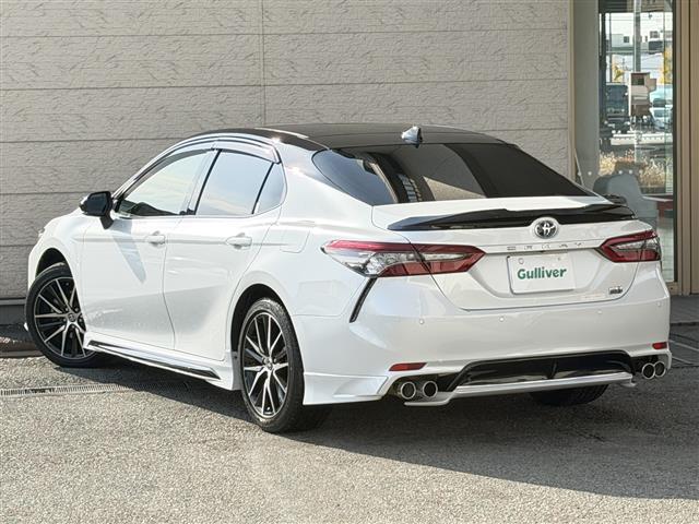 カムリ ＷＳレザーパッケージ　／ワンオーナー／純正メーカーナビ（ＢＴ／Ｍｉｒａｃａｓｔ）／バックカメラ／ＧＲエアロ／フロント／サイド／リア／リアアンダー／ＴＲＤマフラー／サンルーフ☆／ルレザーシート／前席パワーシート（43枚目）