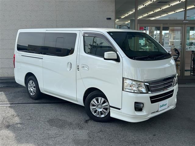 ＮＶ３５０キャラバンバン ライダー　プレミアムＧＸ　／純正ディーラーナビ（ＣＤ／ＤＶＤ／ＢＴ／フルセグＴＶ）／バックカメラ／両側イージー／クローザードア／ＡＵＴＯライト／ＥＴＣ／フロアマット／ドアバイザー／スマートキー／スペアキー／保証書／（2枚目）
