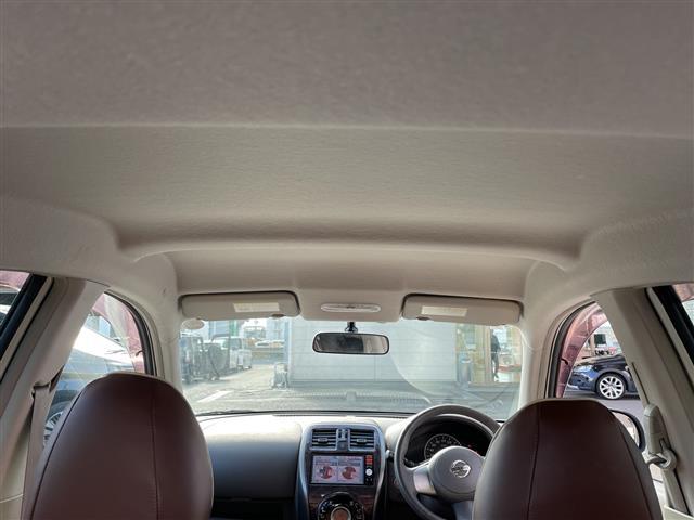 マーチ ボレロ　／純正ディーラーナビ（ＣＤ／ＢＴ／フルセグＴＶ）／バックカメラ／ＥＴＣ／アイドリングストップ／社外ＬＥＤヘッドライト／ＡＵＴＯライト／スマートキー／スペアキー／保証書／取扱説明書（21枚目）