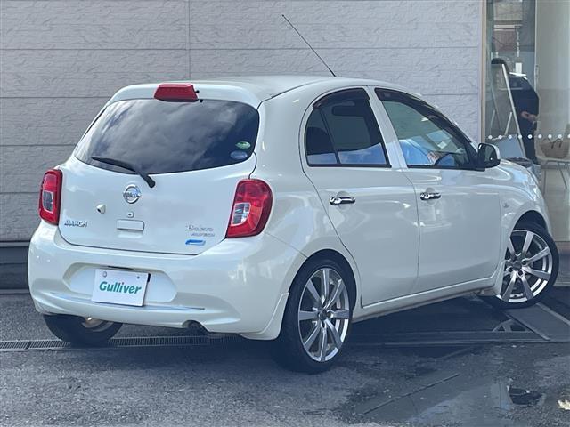 マーチ ボレロ　／純正ディーラーナビ（ＣＤ／ＢＴ／フルセグＴＶ）／バックカメラ／ＥＴＣ／アイドリングストップ／社外ＬＥＤヘッドライト／ＡＵＴＯライト／スマートキー／スペアキー／保証書／取扱説明書（26枚目）