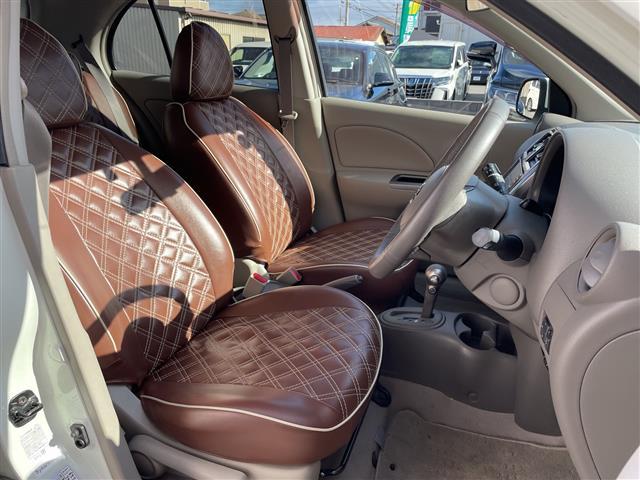 マーチ ボレロ　／純正ディーラーナビ（ＣＤ／ＢＴ／フルセグＴＶ）／バックカメラ／ＥＴＣ／アイドリングストップ／社外ＬＥＤヘッドライト／ＡＵＴＯライト／スマートキー／スペアキー／保証書／取扱説明書（31枚目）