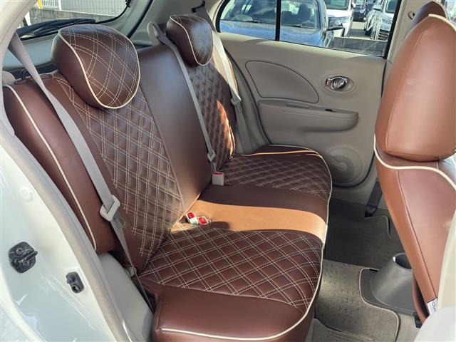 マーチ ボレロ　／純正ディーラーナビ（ＣＤ／ＢＴ／フルセグＴＶ）／バックカメラ／ＥＴＣ／アイドリングストップ／社外ＬＥＤヘッドライト／ＡＵＴＯライト／スマートキー／スペアキー／保証書／取扱説明書（36枚目）