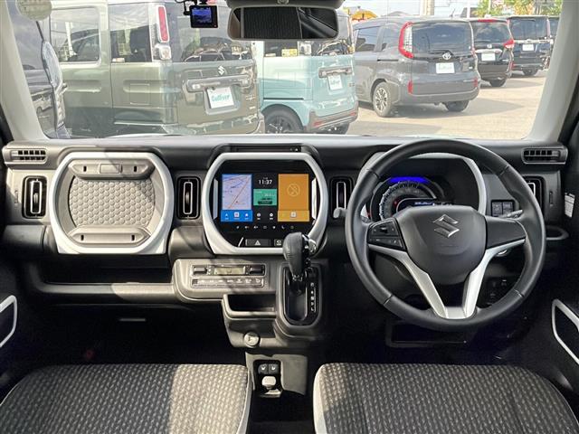 ハスラー ハイブリッドX 全方位カメラ LEDヘッドライト コーナーセンサー シートヒーター レーンキープアシスト 衝突被害軽減ブレーキ オートライト 純正フロアマット 純正アルミ Bluetooth ETC ドラレコ(42枚目)