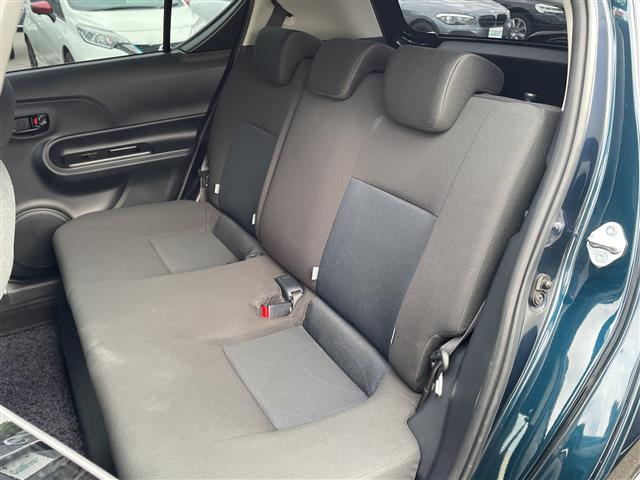 アクア S 純正SDナビ(AM/FM/CD/DVD/フルセグTV/Bluetooth接続) バックカメラ ドライブレコーダー(F/R) 純正フロアマット ステアリングリモコンアダプター レーダー探知機 ETC(27枚目)