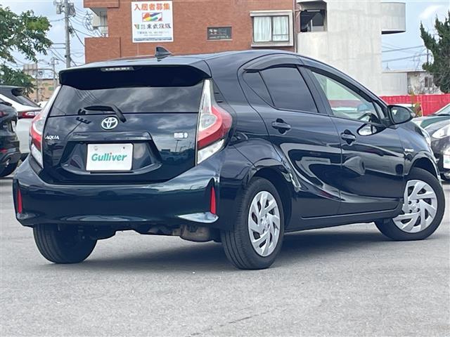 アクア S 純正SDナビ(AM/FM/CD/DVD/フルセグTV/Bluetooth接続) バックカメラ ドライブレコーダー(F/R) 純正フロアマット ステアリングリモコンアダプター レーダー探知機 ETC(31枚目)