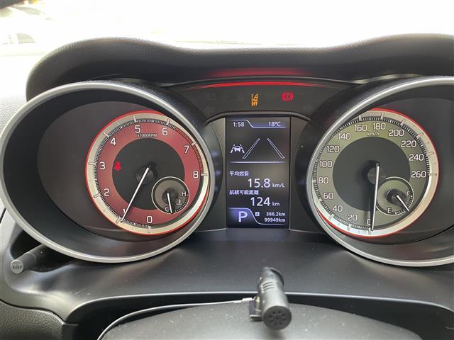 スイフトスポーツ ベースグレード ☆純正ナビ(AM/FM/CD/DVD/SD/USB/Bluetooth/フルセグTV)☆クルーズコントロール追従あり☆パドルシフト☆横滑り防止☆衝突軽減ブレーキ☆レーンキープ☆シートヒー(12枚目)