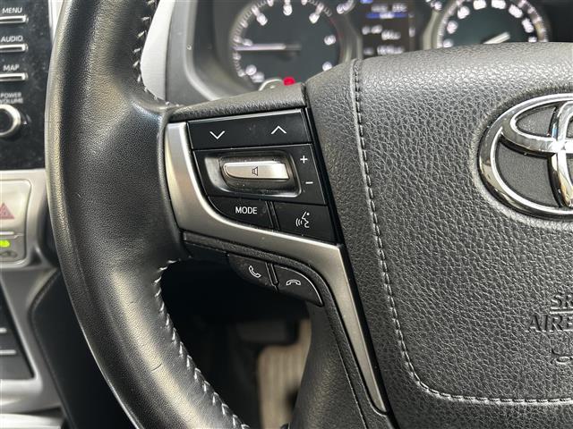 ランドクルーザープラド ＴＺ－Ｇ　ワンオーナー・純正ナビ・ＡＭ／ＦＭ・ＵＳＢ・ミラーキャスト・Ｂｌｕｅｔｏｏｔｈ・クルーズコントロール・レーンキープ・パドルシフト・ハンズフリー・オートライト・オートマチックハイビーム・電動格納ミラー（8枚目）