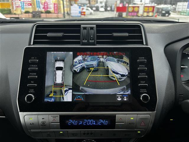 ランドクルーザープラド ＴＺ－Ｇ　ワンオーナー・純正ナビ・ＡＭ／ＦＭ・ＵＳＢ・ミラーキャスト・Ｂｌｕｅｔｏｏｔｈ・クルーズコントロール・レーンキープ・パドルシフト・ハンズフリー・オートライト・オートマチックハイビーム・電動格納ミラー（12枚目）