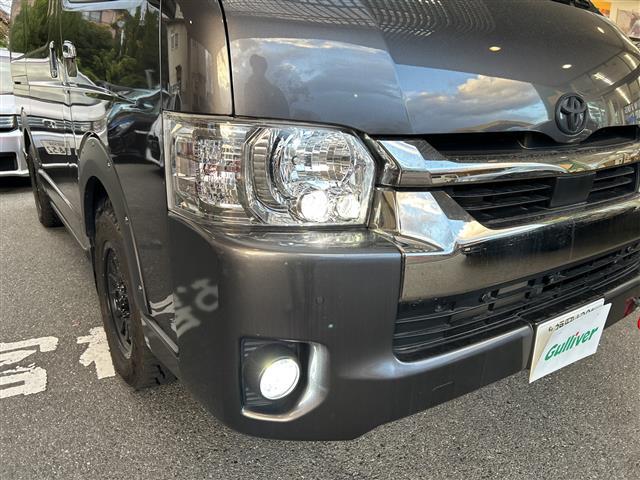 ハイエースバン スーパーＧＬ　ダークプライムＩＩ　【ワンオーナー】☆登録時距離１５１８８ｋｍ！！！！☆純正ナビ／フルセグＴＶ／ＣＤ／ＤＶＤ／ＢＴＡ／ＳＤ☆全方位カメラ☆前席社外レカロシート☆両側パワースライドドア☆ベッドキット☆クルー（37枚目）