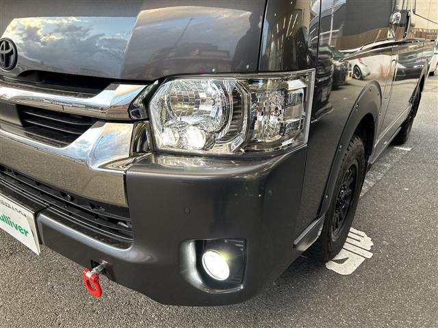ハイエースバン スーパーＧＬ　ダークプライムＩＩ　【ワンオーナー】☆登録時距離１５１８８ｋｍ！！！！☆純正ナビ／フルセグＴＶ／ＣＤ／ＤＶＤ／ＢＴＡ／ＳＤ☆全方位カメラ☆前席社外レカロシート☆両側パワースライドドア☆ベッドキット☆クルー（39枚目）
