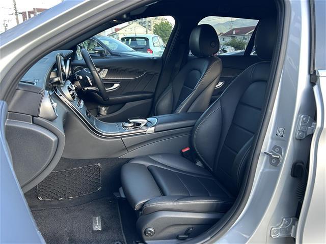 Ｃクラスステーションワゴン Ｃ２００　４マチック　ステーションワゴン　スポーツ　レーダーセーフティーＰＫＧ　レザーエクスクルーシブＰＫＧ　ＡＭＧライン　純正ナビ　フルセグＴＶ　ＡＣＣ　ＢＳＭ　エアサス　ＨＵＤ　ＥＴＣ　シートヒーター　エアサス　ＬＫＡ　Ｂカメラ　ＬＥＤヘッドライト（12枚目）