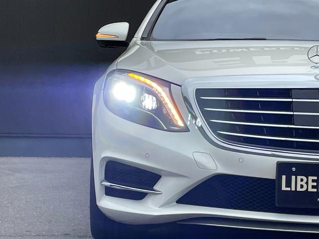 Sクラス S300h AMGライン パノラミックスSR HUD パフュームアトマイザー 黒革シート シートヒーター PWシート 電動チルトステアリング ナビ 360°ビュー PWトランク レーダーセーフティPKG LEDヘッドライト(43枚目)