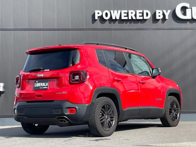 ジープ・レネゲード リミテッド ACC レーンキープ Uconnectナビ bluetooth 黒革シート シートヒーター D/Nパワーシート ステアリングヒーター パークセンサー ルーフレール スマートキー 前後ドライブレコーダー(45枚目)