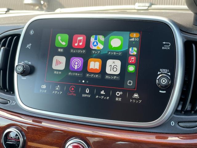 アバルト６９５ リヴァーレ ベースグレード　限定車　当店買取車　１オーナー　専用本革シート　専用ウッドインテリア　４本出しアクラポビッチマフラー　純正ディスプレイオーディオ　ＡｐｐｌｅＣａｒＰｌａｙ　パークセンサー　ＨＩＤヘッドライト　キーレス（8枚目）