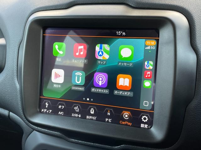 ジープ・レネゲード4xe リミテッド 4xe CarPlay レザーシート シートヒーター ステアリングヒーター PWシート ナビ TV Bカメラ ACC ブラインドスポット レーンキープ LEDヘッドライト ドラレコ ルーフレール ETC(5枚目)