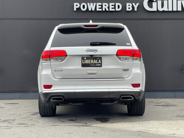 ジープ・グランドチェロキー サミット 後期型 サンルーフ エアサス ブラウンレザーシート ベンチレーション シートヒーター ACC ブラインドスポットM ウッドコンビステアリング 純正ナビ CarPlay 360°カメラ スマートエントリ(60枚目)