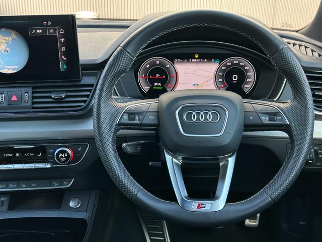 Q5 40TDIクワトロ Sライン 1オーナー Audiサイドアシスト SラインプラスPKG MMIナビ CarPlay Andoroid F/Rシートヒーター PWシート バーチャルCP PWバックドア パークエイド パークアシスト(17枚目)