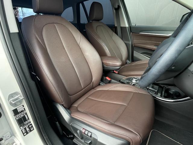 X1 xDrive 18d xライン ハイラインパッケージ 4WD ハイラインPKG ダコタレザーシート モカ コンフォートPKG シートヒーター ACC LKA インテリジェントセーフティ 純ナビ BT Bカメラ ドラレコ ETC Pバックドア 純18AW(7枚目)