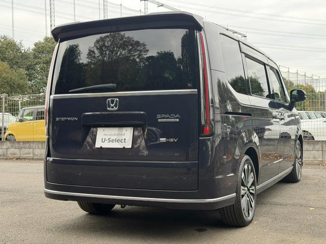 ステップワゴン e:HEVスパーダプレミアムライン 禁煙・ドラレコ・障害物センサー・11.4インチ純ナビ・Bluetooth・ホンダコネクト・マルチビューカメラ・ETC・オットマン・パドルシフト・AW マルチカメラ Wエアコン 両側自動ドア Fセグ(28枚目)