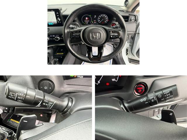 ヴェゼル e:HEVZ ワンオーナー・ドラレコ・障害物センサー・純ナビTV・Bluetooth・ホンダコネクト・マルチビューカメラ・ETC・AW 衝突回避支援ブレーキ機能 パノラミックビューモニター 1オナ スマキ Dレコ(7枚目)