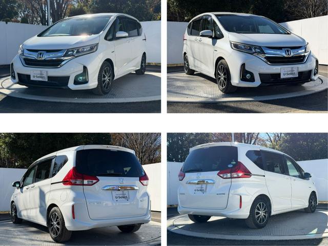 フリードハイブリッド ハイブリッド・Gホンダセンシング ワンオーナー・ドラレコ・9インチ・純ナビTV・Bluetooth・インターナビ・ルーフモニター・両パワスラ・スマートキー・LED 軽減ブレーキ キーフリーシステム 1オ-ナ- 記録簿 DVD再生可能(15枚目)