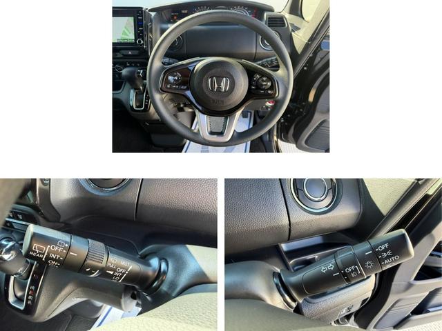 N-BOXカスタム G・Lホンダセンシング 禁煙・ワンオーナー・8インチ純ナビTV・Bluetooth・インターナビ・Rカメラ・ETC・シートヒーター・左パワスラ・スマートキー・AW 地デジTV 整備記録簿 助手席エアバッグ キーレス シートH(4枚目)