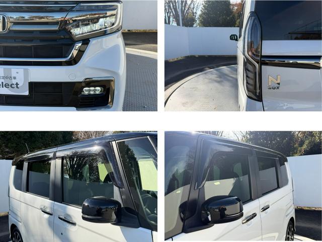 N-BOXカスタム L 禁煙・HondaSENSING・障害物センサー・8インチ純ナビTV・Bluetooth・シートヒーター・両パワスラ・AW 両席電動スライドドア Pソナー 1オーナー レザーシート サイドエアバッグ(8枚目)