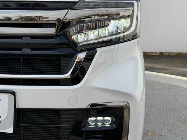 N-BOXカスタム Lターボ 8インチ純ナビ・ドラレコ・障害物センサー・LED・オートハイビーム・シートヒーター・AW 地デジチューナー 衝突軽減ブレーキサポート LEDヘッドライ 1オーナー アイドリングS ターボエンジン PS(28枚目)