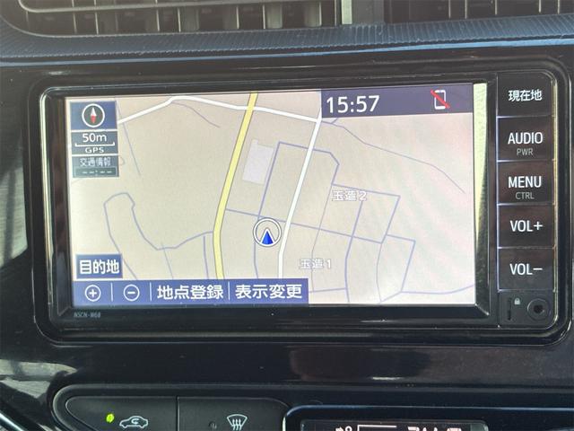 アクア Sスタイルブラック 純正SDナビ・フルセグ・CD・バックカメラ・プッシュスタート・スマートキー・Bluetooth・シートヒーター・アラウンドビューモニター・オートハイビーム・電動格納ミラー・トヨタセーフティセンス(25枚目)