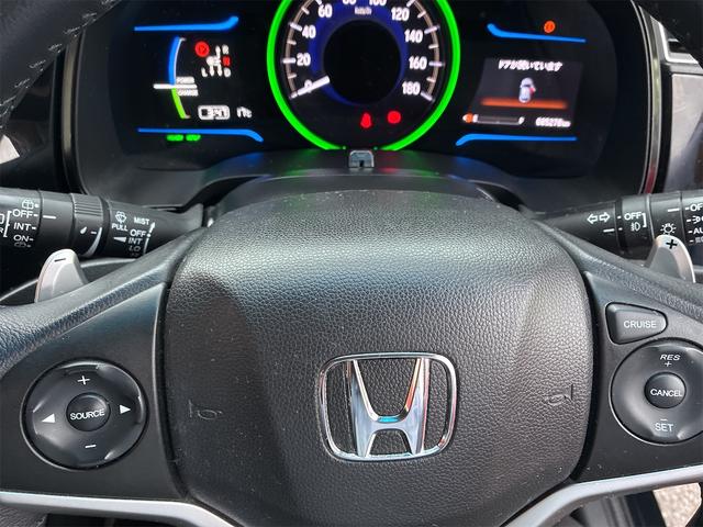 シャトル ハイブリッドＸ　純正メモリーナビ・フルセグ・Ｂｌｕｅｔｏｏｔｈ・ＣＤ・プッシュスタート・スマートキー・バックカメラ・クルーズコントロール・オートライトＥＴＣ・パドルシフト・衝突軽減ブレーキ・オートライト（34枚目）