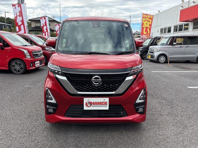 ルークス ハイウェイスター X 純正ナビ・CD・DVD・Bluetooth・プッシュスタート・スマートキー・ETC・アラウンドビューモニター・両側電動スライドドア・バックカメラ・エマージェンシーブレーキ・アイドリングストップ(4枚目)
