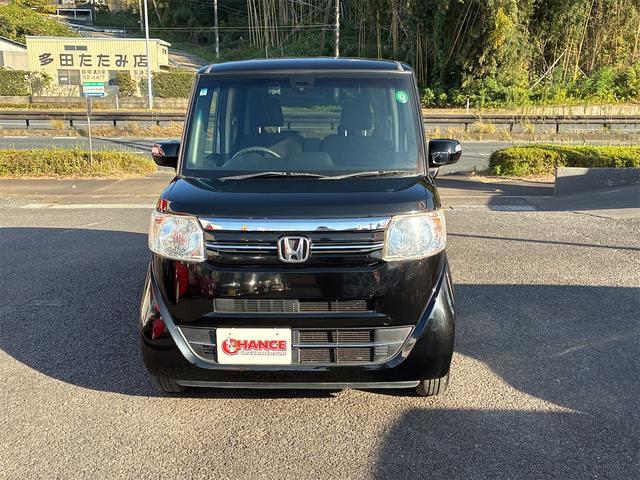 N-BOX G・ターボLパッケージ 純正SDナビ・フルセグ・CD・DVD・Bluetooth・バックカメラ・プッシュスタート・スマートキー・クルーズコントロール・左電動スライドドア・ETC・ドライブレコーダー・衝突被害軽減ブレーキ(4枚目)