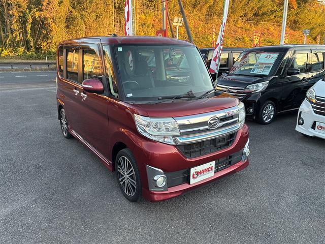 タント カスタムＲＳ　ＳＡ　社外メモリーナビ・フルセグ・ＣＤ・ＤＶＤ・Ｂｌｕｅｔｏｏｔｈ・スマートキー・プッシュスタート・バックカメラ・スマートアシスト・両側電動スライドドア・エコアイドル・ドライブレコーダー・オートライト（5枚目）