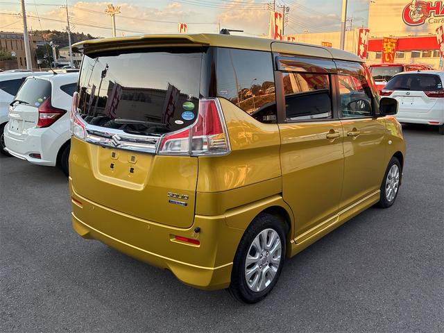 ソリオ ハイブリッドMX メモリーナビ・フルセグ・Cd・DVD・Bluetooth・バックカメラ・アイドリングストップ・ETC・プッシュスタート・スマートキー・左電動スライドドア・ドライブレコーダー・衝突軽減ブレーキ(6枚目)