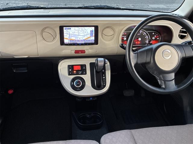 ミラココア ココアＸ　社外ナビ　Ｂｌｕｅｔｏｏｔｈ　ワンセグＴＶ　ＣＤ　ＤＶＤ再生可　ＥＴＣ　アイドリングストップ　ベンチシート　スマートキー（24枚目）