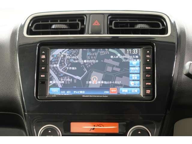 ミラージュ G 2WD メモリーナビ ワンセグ ETC(2枚目)