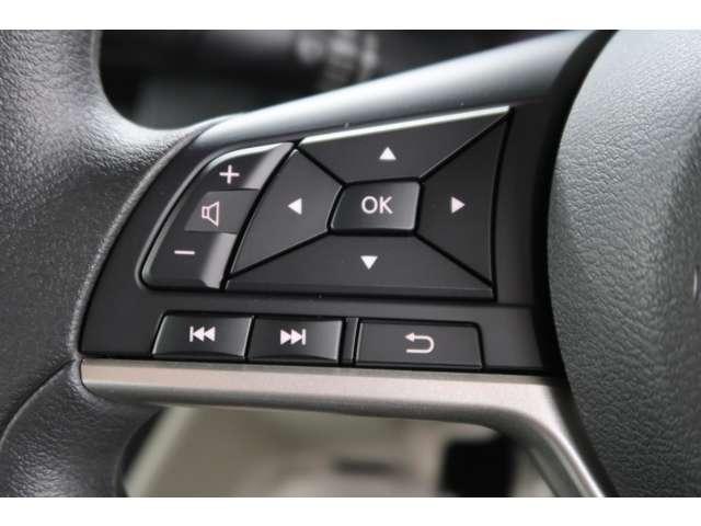 メーター内の切り替えもハンドル手元で可能　ハンドルリモコン