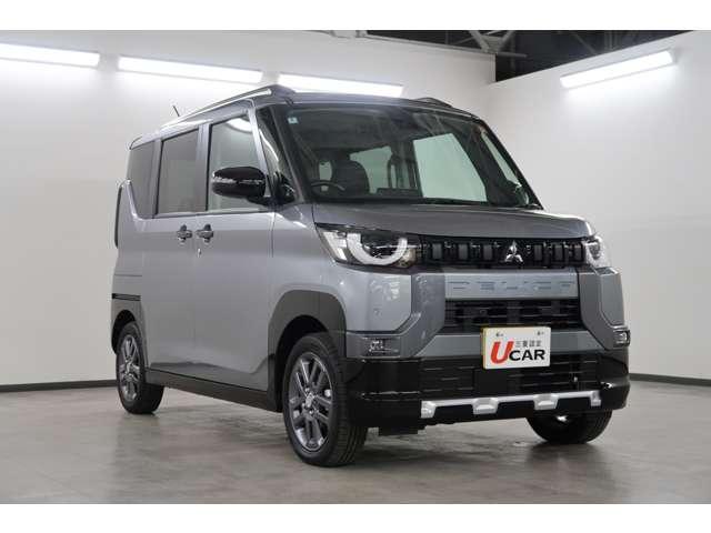 デリカミニ Ｔ　プレミアム　禁煙　社有車　９型メモリーナビ　全方位（5枚目）