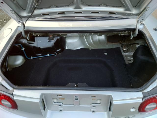 ユーノスロードスター ノーマルベース レザーシート 14インチアルミホイール TEIN車高調 ステンレスマフラー ロールバー(17枚目)