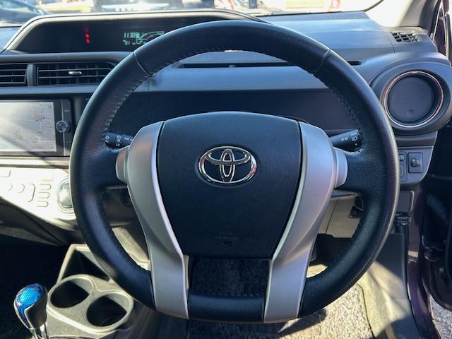 アクア Ｇ　純正ナビ／地デジ　バックモニター　スマートキー（17枚目）