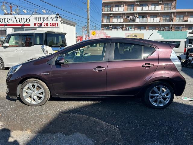 アクア Ｇ　純正ナビ／地デジ　バックモニター　スマートキー（19枚目）