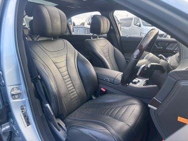 Ｓクラス Ｓ４００ｄロング　純正ナビ　フルセグＴＶ　Ｂｌｕｅｔｏｏｔｈ　Ｂｕｒｍｅｓｔｅｒ　３６０°カメラ　クルコン　前席シートマッサージ　サンルーフ　ＥＴＣ　アンビエントライト　ＬＥＤヘッドライト　社外２０インチＡＷ（24枚目）