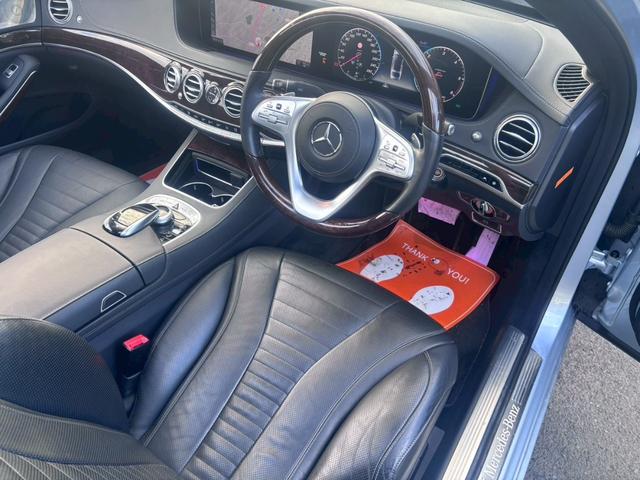 Ｓクラス Ｓ４００ｄロング　純正ナビ　フルセグＴＶ　Ｂｌｕｅｔｏｏｔｈ　Ｂｕｒｍｅｓｔｅｒ　３６０°カメラ　クルコン　前席シートマッサージ　サンルーフ　ＥＴＣ　アンビエントライト　ＬＥＤヘッドライト　社外２０インチＡＷ（25枚目）