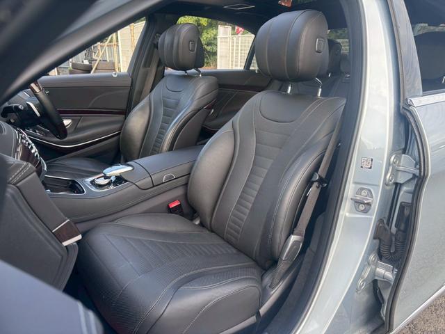 Ｓクラス Ｓ４００ｄロング　純正ナビ　フルセグＴＶ　Ｂｌｕｅｔｏｏｔｈ　Ｂｕｒｍｅｓｔｅｒ　３６０°カメラ　クルコン　前席シートマッサージ　サンルーフ　ＥＴＣ　アンビエントライト　ＬＥＤヘッドライト　社外２０インチＡＷ（28枚目）