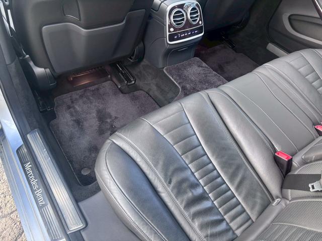 Ｓクラス Ｓ４００ｄロング　純正ナビ　フルセグＴＶ　Ｂｌｕｅｔｏｏｔｈ　Ｂｕｒｍｅｓｔｅｒ　３６０°カメラ　クルコン　前席シートマッサージ　サンルーフ　ＥＴＣ　アンビエントライト　ＬＥＤヘッドライト　社外２０インチＡＷ（36枚目）