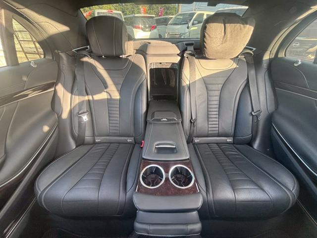 Ｓクラス Ｓ４００ｄロング　純正ナビ　フルセグＴＶ　Ｂｌｕｅｔｏｏｔｈ　Ｂｕｒｍｅｓｔｅｒ　３６０°カメラ　クルコン　前席シートマッサージ　サンルーフ　ＥＴＣ　アンビエントライト　ＬＥＤヘッドライト　社外２０インチＡＷ（47枚目）